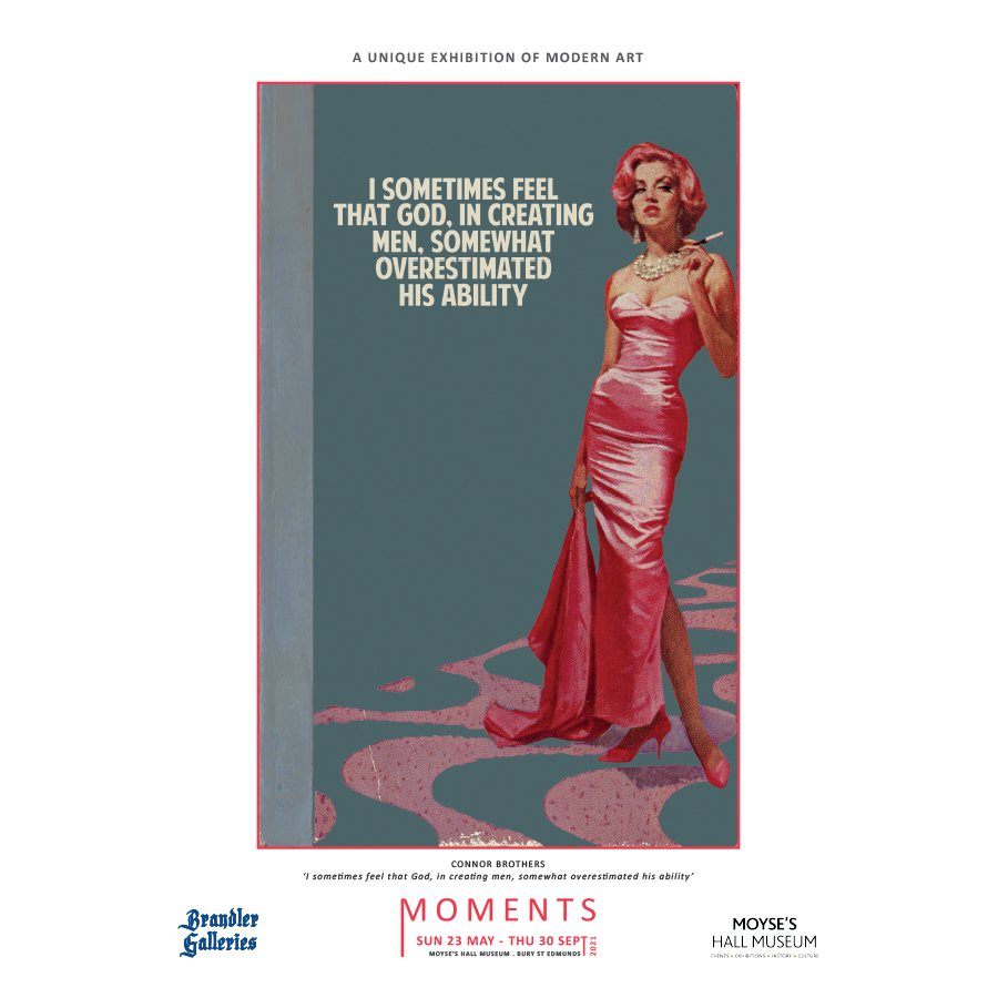 Moments Exhibition Poster - Banksy, Hula Girl - Brandler Galleries